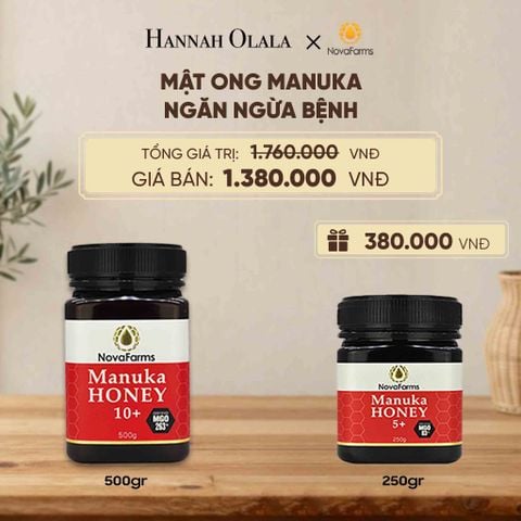  MẬT ONG MANUKA NOVAFARM – NGĂN NGỪA BỆNH - D209 