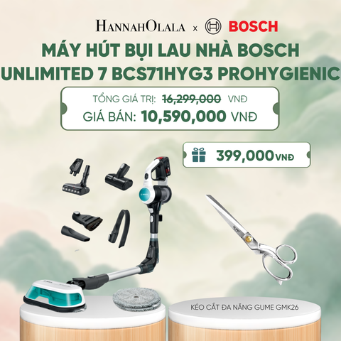  MÁY HÚT BỤI KHÔNG DÂY BOSCH UNLIMITED 7 BCS71HYG3 - A1828 