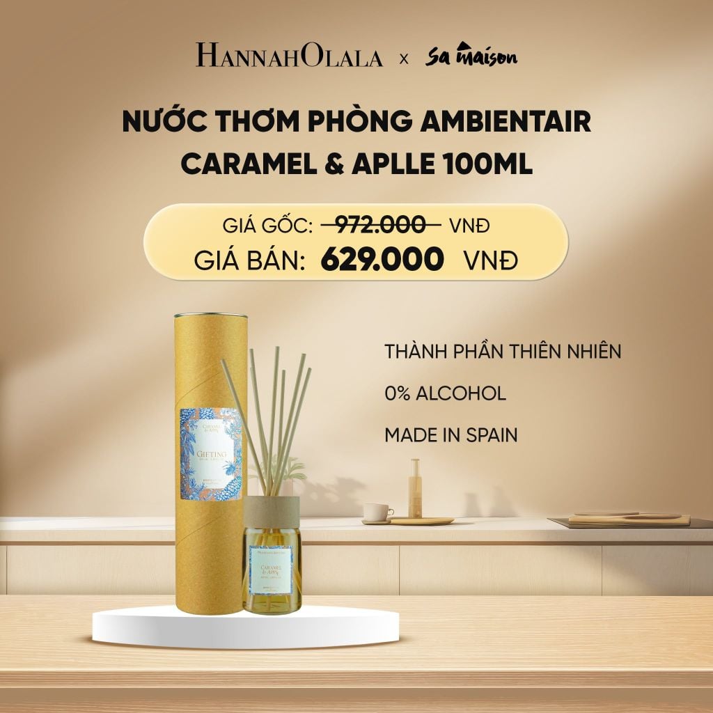  DEAL 4: NƯỚC THƠM PHÒNG KHUẾCH TÁN AMBIENTAIR, DUNG TÍCH 100ML 