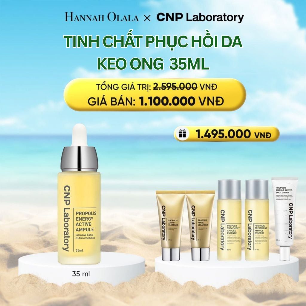  DEAL 54: TINH CHẤT PHỤC HỒI DA KEO ONG CNP PROPOLIS ENERGY ACTIVE AMPULE 35ML 