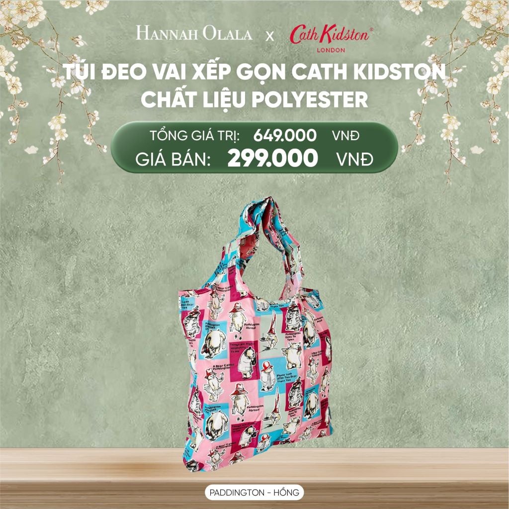  DEAL 5: TÚI ĐEO VAI XẾP GỌN CATH KIDSTON CHẤT LIỆU POLYESTER 