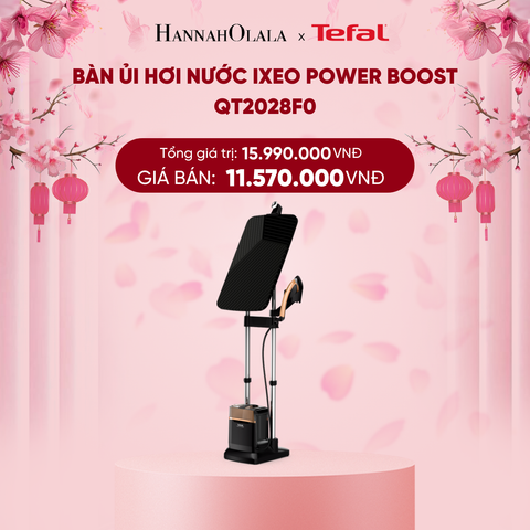  DEAL 3.2: BÀN ỦI HƠI NƯỚC IXEO POWER BOOST QT2028F0 
