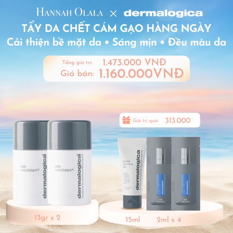  C809_DEAL 5: COMBO 2 TẨY DA CHẾT SÁNG MỊN – RẠNG RỠ DAILY MICROFOLIANT 13GR 