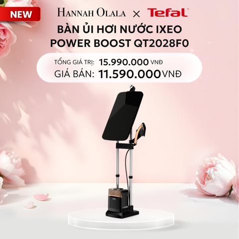  E311: DEAL 5: BÀN ỦI HƠI NƯỚC IXEO POWER BOOST QT2028F0 