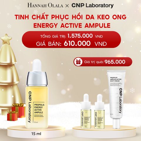  A296_DEAL 5: TINH CHẤT PHỤC HỒI DA KEO ONG CNP PROPOLIS ENERGY ACTIVE AMPULE 15ML 