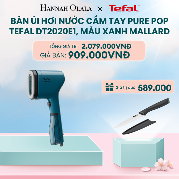  DEAL 5: BÀN ỦI HƠI NƯỚC CẦM TAY PURE POP TEFAL 