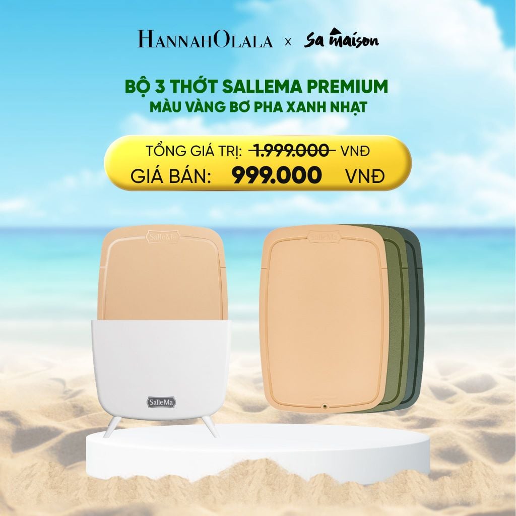  DEAL 6: BỘ THỚT SALLEMA PREMIUM 3 MÓN 