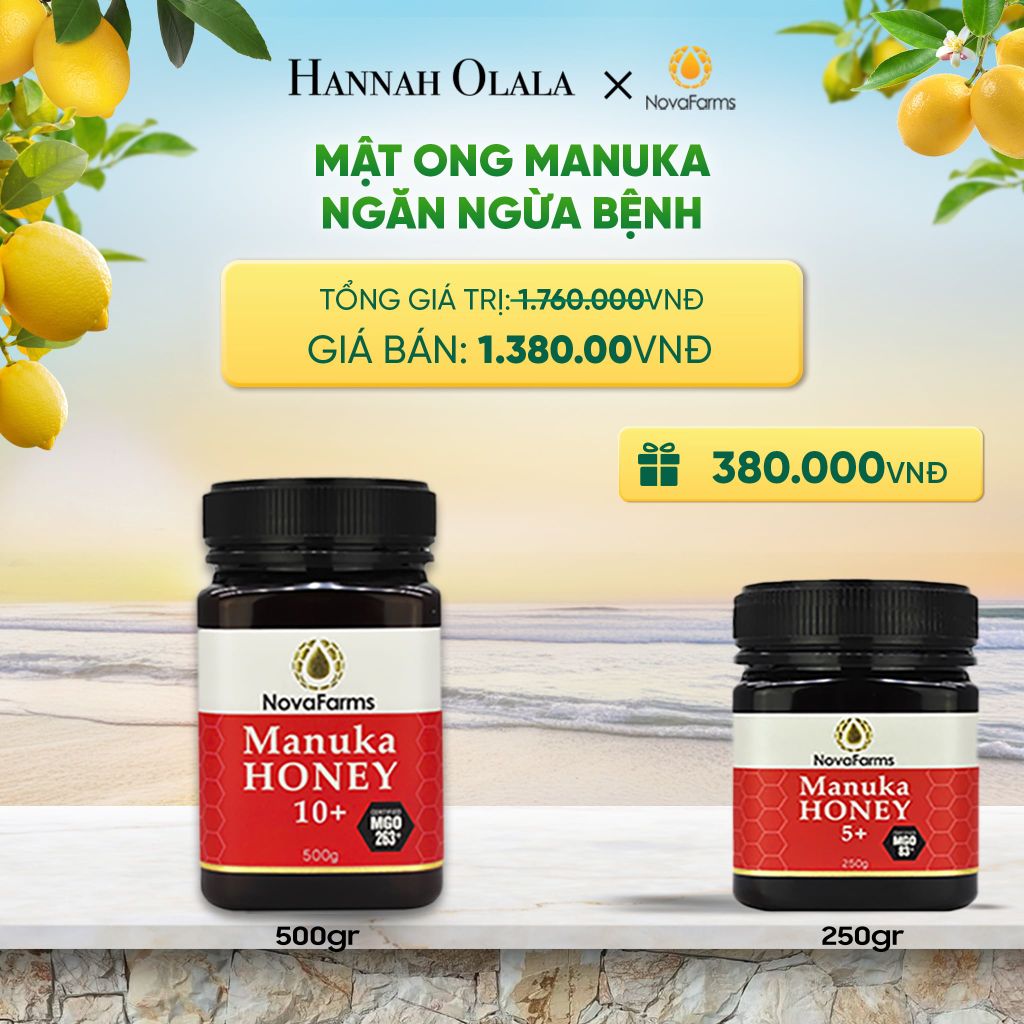  MẬT ONG MANUKA NOVAFARM – NGĂN NGỪA BỆNH 