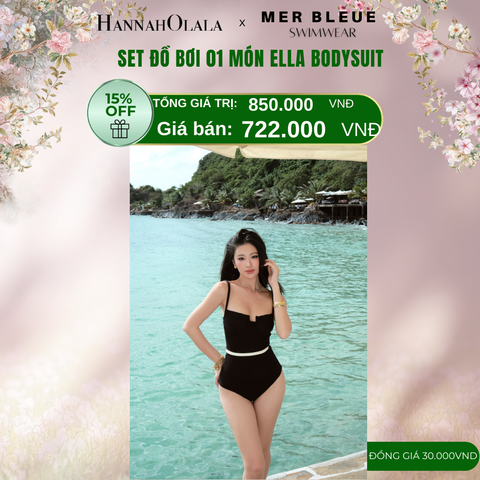  E741_DEAL 2: SET ĐỒ BƠI 1 MẢNH ELLA BODYSUIT 