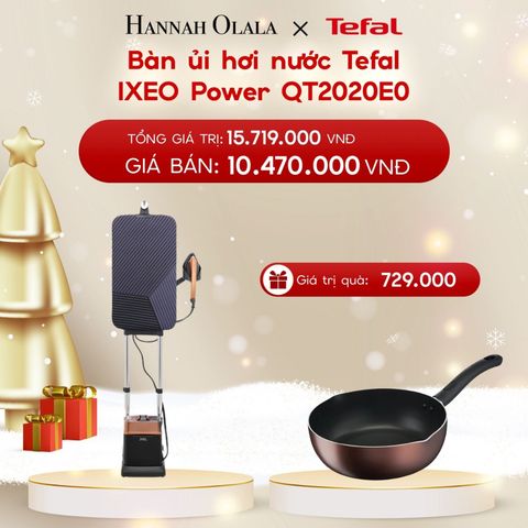  A1157_DEAL 3.3: BÀN ỦI HƠI NƯỚC TEFAL IXEO POWER QT2020E0 