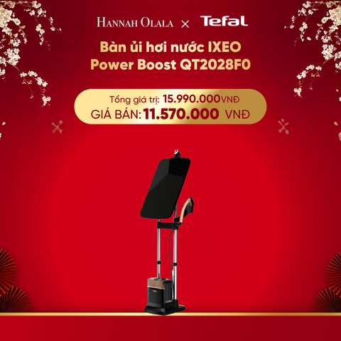  DEAL 3.2: BÀN ỦI HƠI NƯỚC IXEO POWER BOOST QT2028F0 