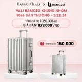  E22_DEAL 2: VALI BAMOZO KHUNG NHÔM 9066 BẢN THƯỜNG (TẶNG BỌC VALI TRONG SUỐT) 