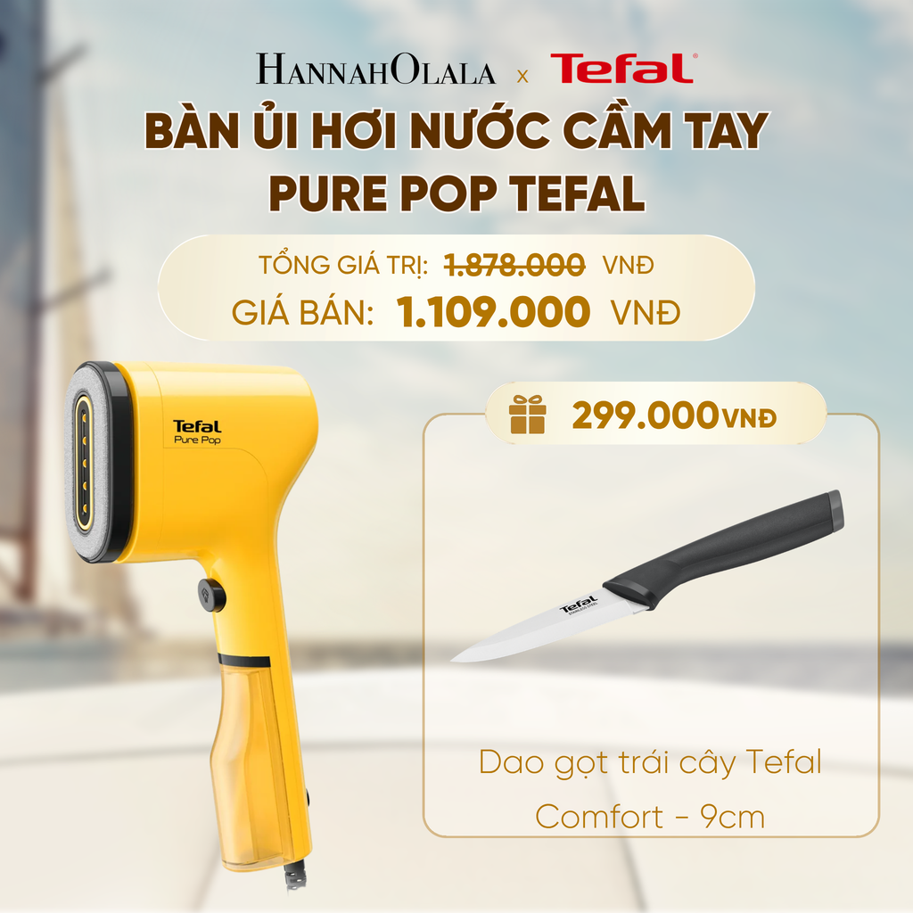  BÀN ỦI HƠI NƯỚC CẦM TAY PURE POP TEFAL DT2020E1 