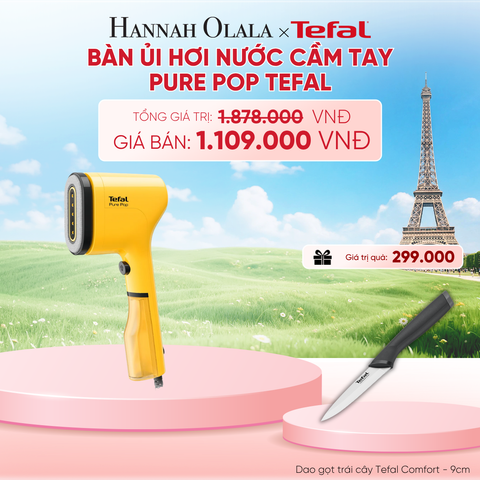 BÀN ỦI HƠI NƯỚC CẦM TAY PURE POP TEFAL - B237 