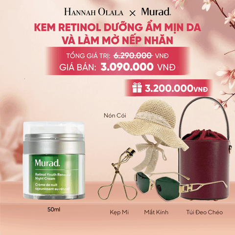  KEM RETINOL DƯỠNG ẨM MỊN DA VÀ LÀM MỜ NẾP NHĂN 50ML 