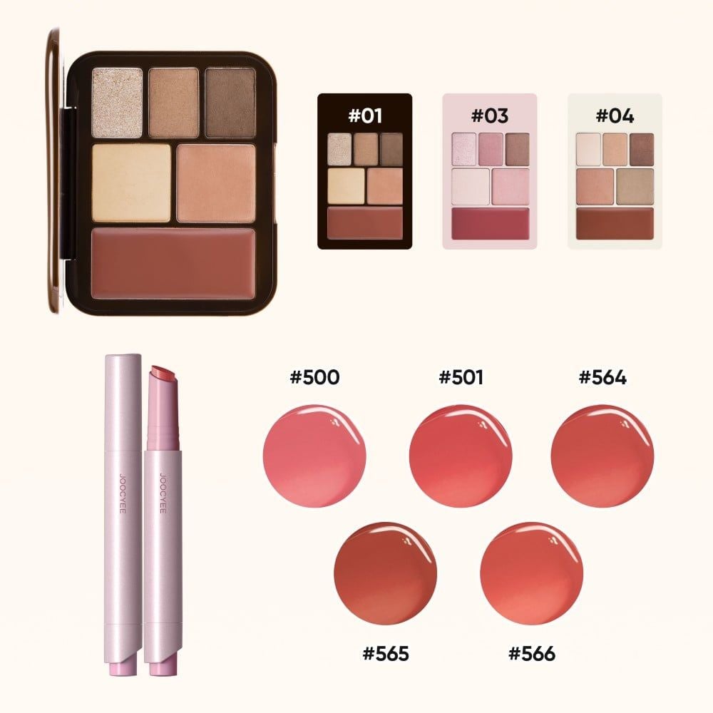  LOOKBOOK + SON BÓNG BẤM_ D1598 