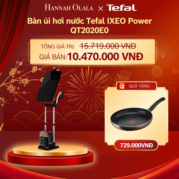  DEAL 3.2: BÀN ỦI HƠI NƯỚC TEFAL IXEO POWER QT2020E0 