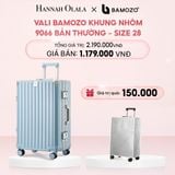  E22_DEAL 2: VALI BAMOZO KHUNG NHÔM 9066 BẢN THƯỜNG (TẶNG BỌC VALI TRONG SUỐT) 
