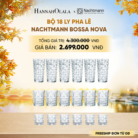 BỘ 18 LY PHA LÊ NACHTMANN NOBLESSE - E1901 
