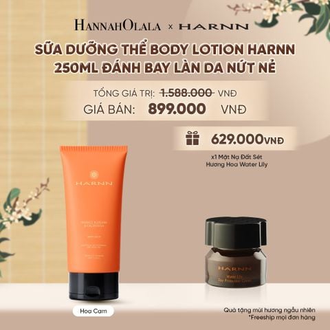  SỮA DƯỠNG THỂ BODY LOTION HARNN 250ML ĐÁNH BAY LÀN DA NỨT NẺ - A2364 