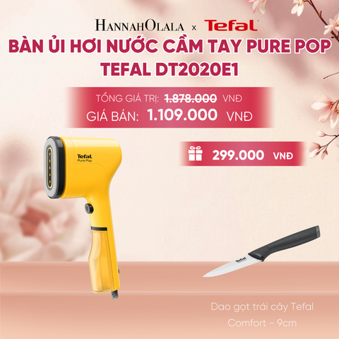  BÀN ỦI HƠI NƯỚC CẦM TAY PURE POP TEFAL DT2020E1 - A475 