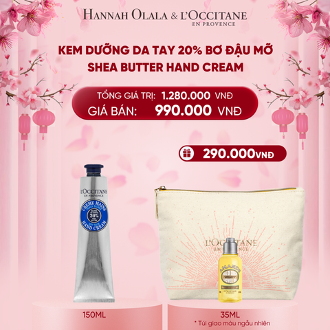  DEAL 5: KEM DƯỠNG DA TAY BƠ ĐẬU MỠ LOCCITANE 150ML 