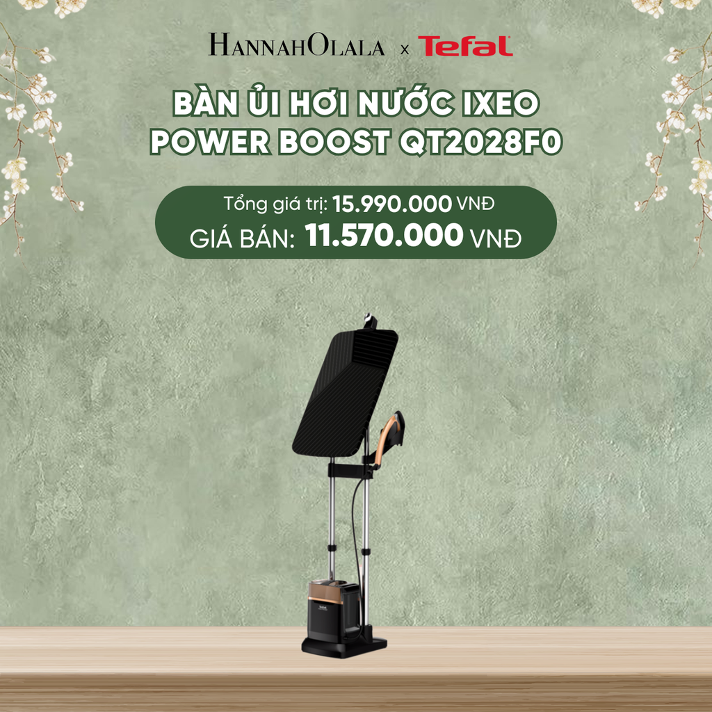  DEAL 3.2: BÀN ỦI HƠI NƯỚC IXEO POWER BOOST QT2028F0 