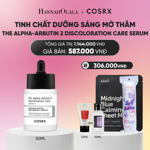  COSRX TINH CHẤT THE ALPHA-ARBUTIN 2 DISCOLORATION CARE SERUM 50ML_A1879 