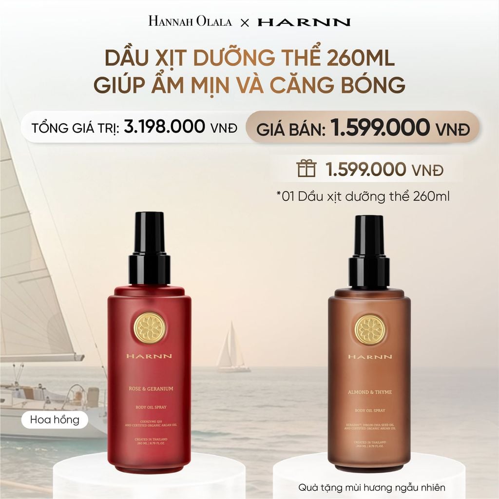  [FLASH DEAL - MUA 1 TẶNG 1] DẦU XỊT DƯỠNG THỂ 260ML GIÚP ẨM MỊN VÀ CĂNG BÓNG _ DEAL 5 