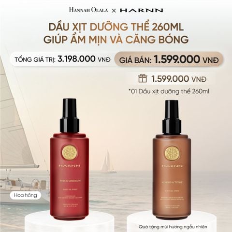  [FLASH DEAL - MUA 1 TẶNG 1] DẦU XỊT DƯỠNG THỂ 260ML GIÚP ẨM MỊN VÀ CĂNG BÓNG _ DEAL 5 