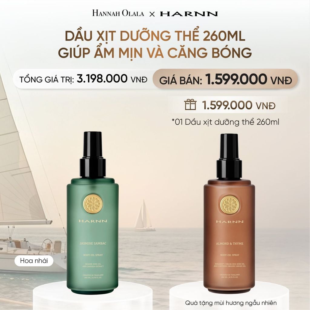  [FLASH DEAL - MUA 1 TẶNG 1] DẦU XỊT DƯỠNG THỂ 260ML GIÚP ẨM MỊN VÀ CĂNG BÓNG _ DEAL 5 