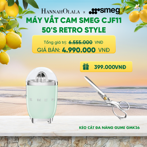  MÁY VẮT CAM SMEG CJF11 50'S RETRO STYLE - A2641 