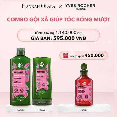  E835_DEAL 5: COMBO GỘI XẢ GIÚP TÓC BÓNG MƯỢT + SỮA TẮM MÂM XÔI ĐỎ 