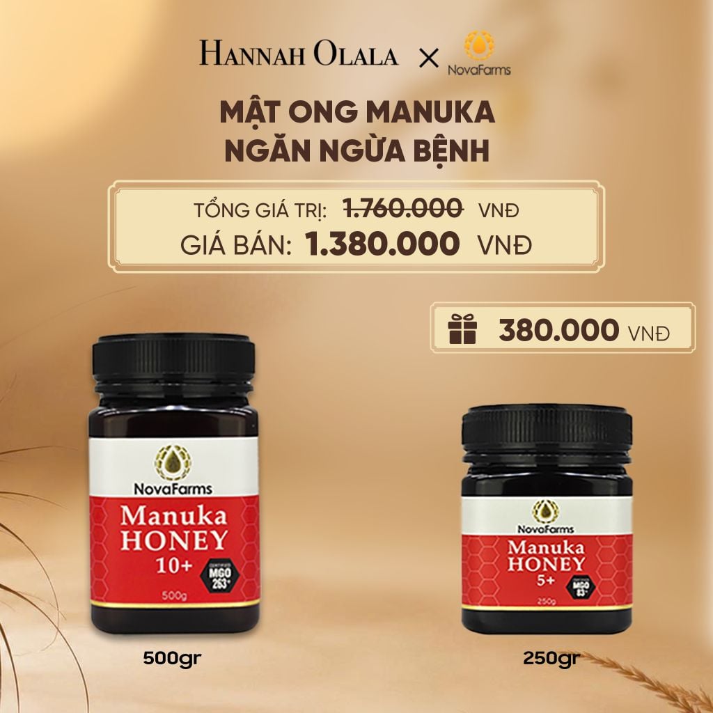  MẬT ONG MANUKA NOVAFARM – NGĂN NGỪA BỆNH - E16 