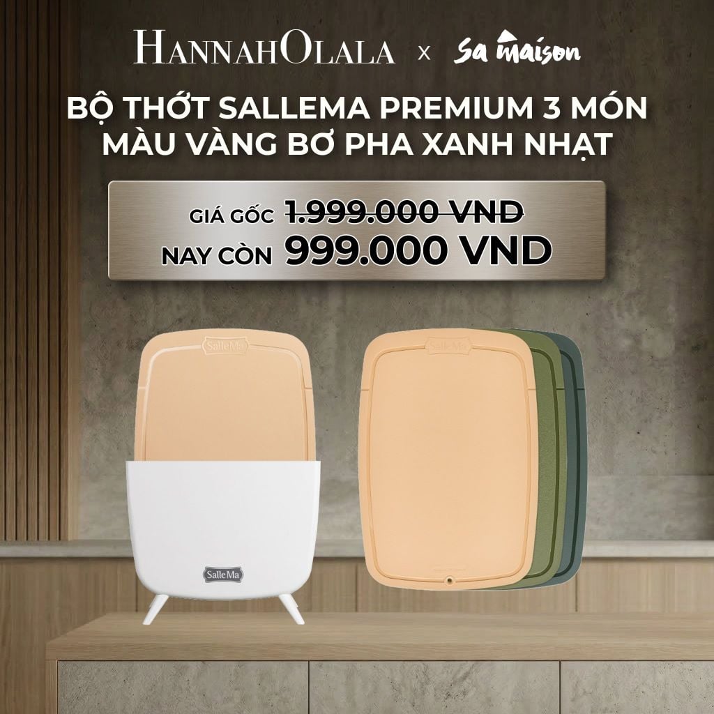  DEAL 6: BỘ THỚT SALLEMA PREMIUM 3 MÓN 