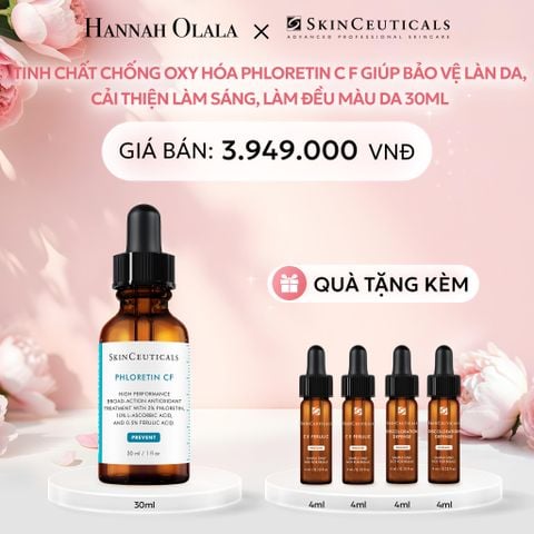  E121: DEAL 5: TINH CHẤT CHỐNG OXY HÓA PHLORETIN C F GIÚP BẢO VỆ LÀN DA, CẢI THIỆN LÀM SÁNG, LÀM ĐỀU MÀU DA 30ML 