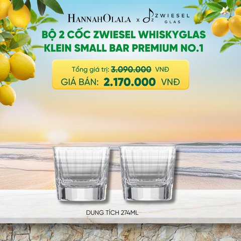  BỘ 2 CỐC ZWIESEL WHISKYGLAS KLEIN - A2156 