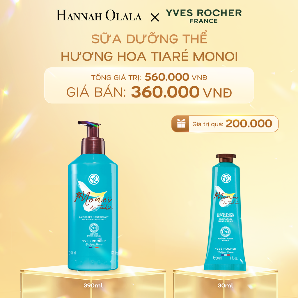  DEAL 5: SỮA DƯỠNG THỂ HƯƠNG HOA TIARÉ MONOI 