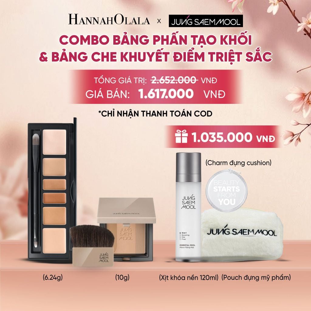  COMBO BẢNG PHẤN TẠO KHỐI & BẢNG CHE KHUYẾT ĐIỂM TRIỆT SẮC - A2213 