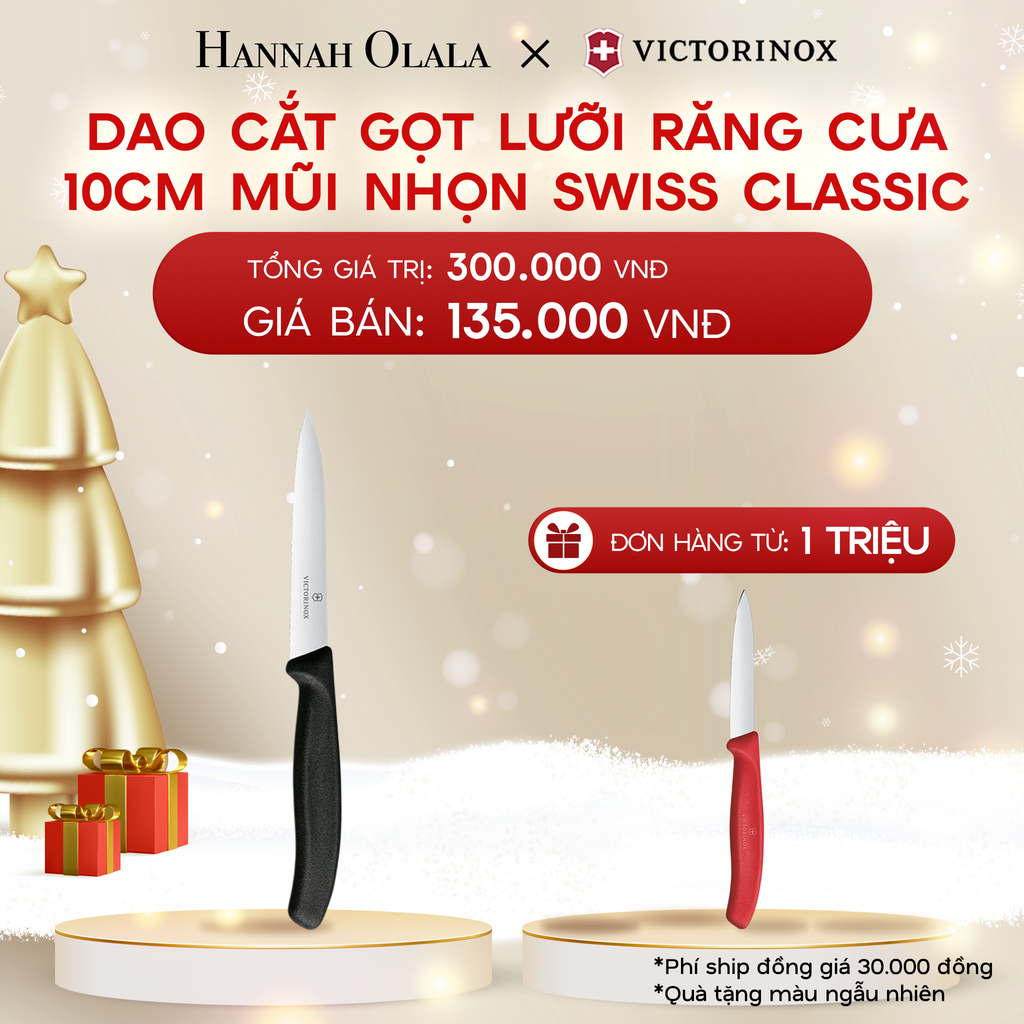  DEAL36: DAO CẮT GỌT LƯỠI RĂNG CƯA 10CM MŨI NHỌN SWISS CLASSIC 
