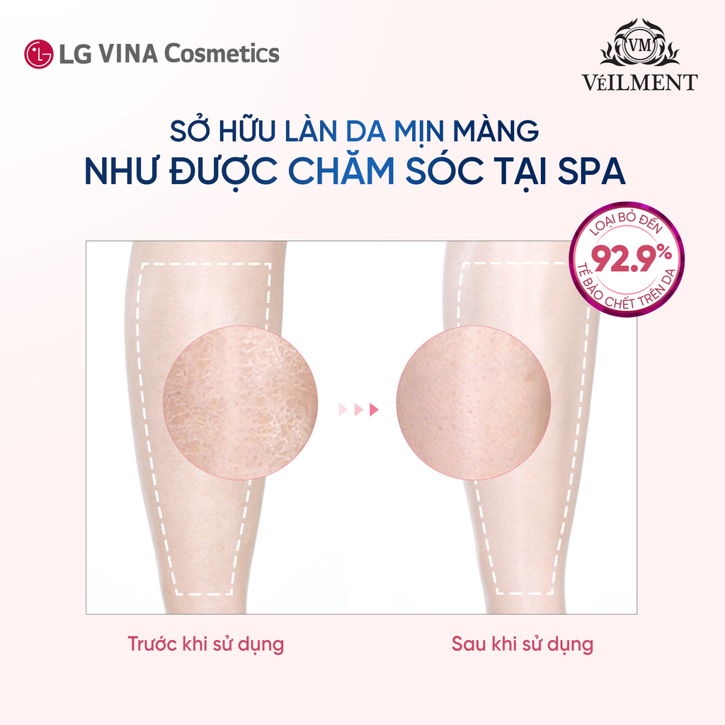  SỮA TẮM HẠT VEILMENT NATURAL SPA HIMALAYA PINK SALT 600G - A1957 