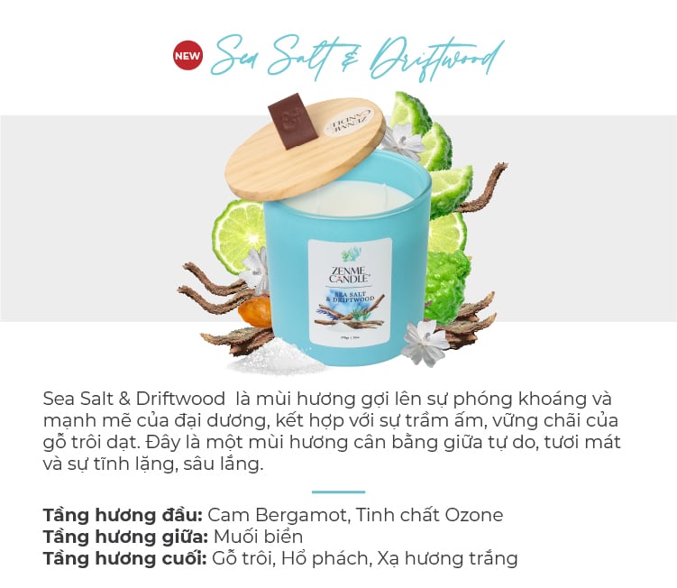 Nến Ly Zenme Candle 370g