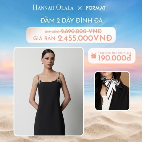  C1011_DEAL 9: ĐẦM HAI DÂY ĐÍNH ĐÁ 