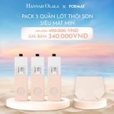  C983_DEAL 2: PACK 3 QUẦN LÓT THỎI SON SIÊU MÁT MỊN FORMAT 