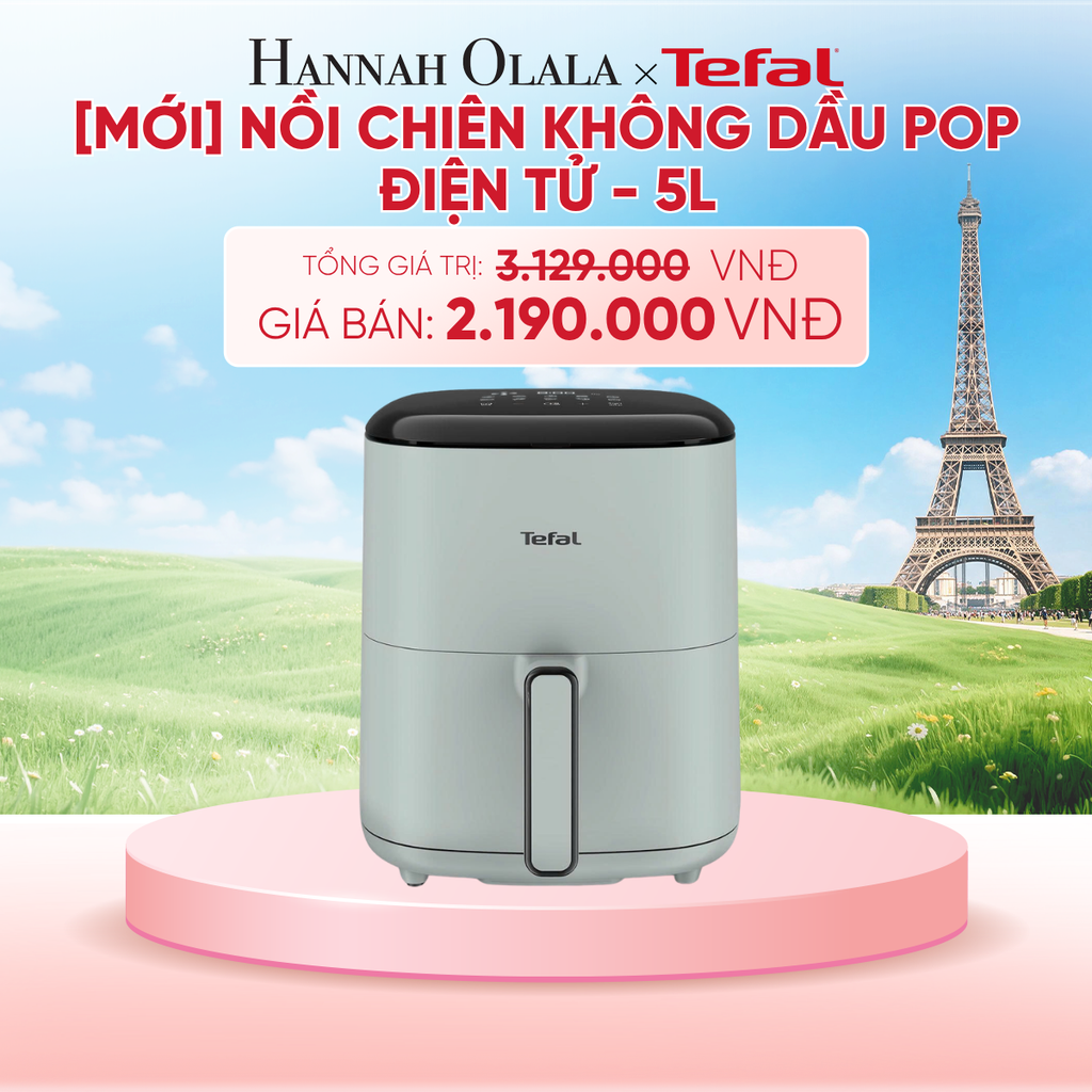  [MỚI] NỒI CHIÊN KHÔNG DẦU POP - ĐIỆN TỬ - B274 