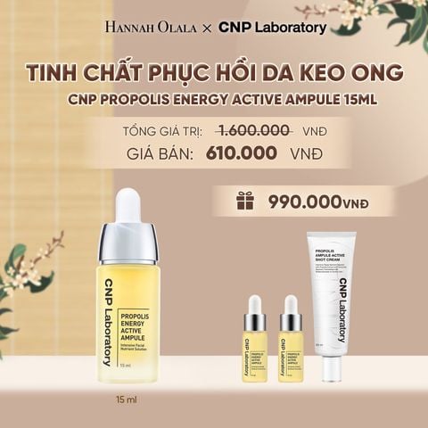  TINH CHẤT PHỤC HỒI DA KEO ONG CNP PROPOLIS ENERGY ACTIVE AMPULE 15ML - A508 