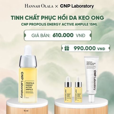  TINH CHẤT PHỤC HỒI DA KEO ONG CNP PROPOLIS ENERGY ACTIVE AMPULE 15ML - A840 