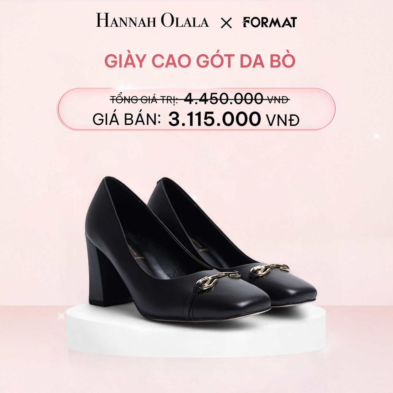  E159_DEAL 11: GIÀY CAO GÓT DA BÒ 