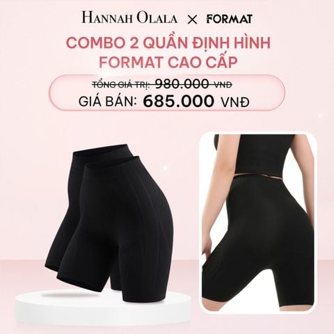  E177_DEAL 4: COMBO 2 QUẦN ĐỊNH HÌNH FORMAT CAO CẤP 