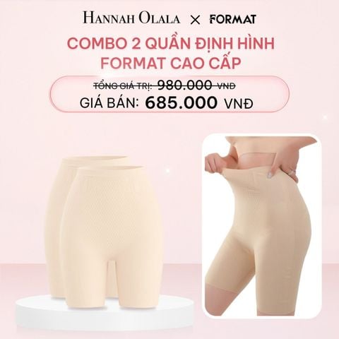  E177_DEAL 4: COMBO 2 QUẦN ĐỊNH HÌNH FORMAT CAO CẤP 